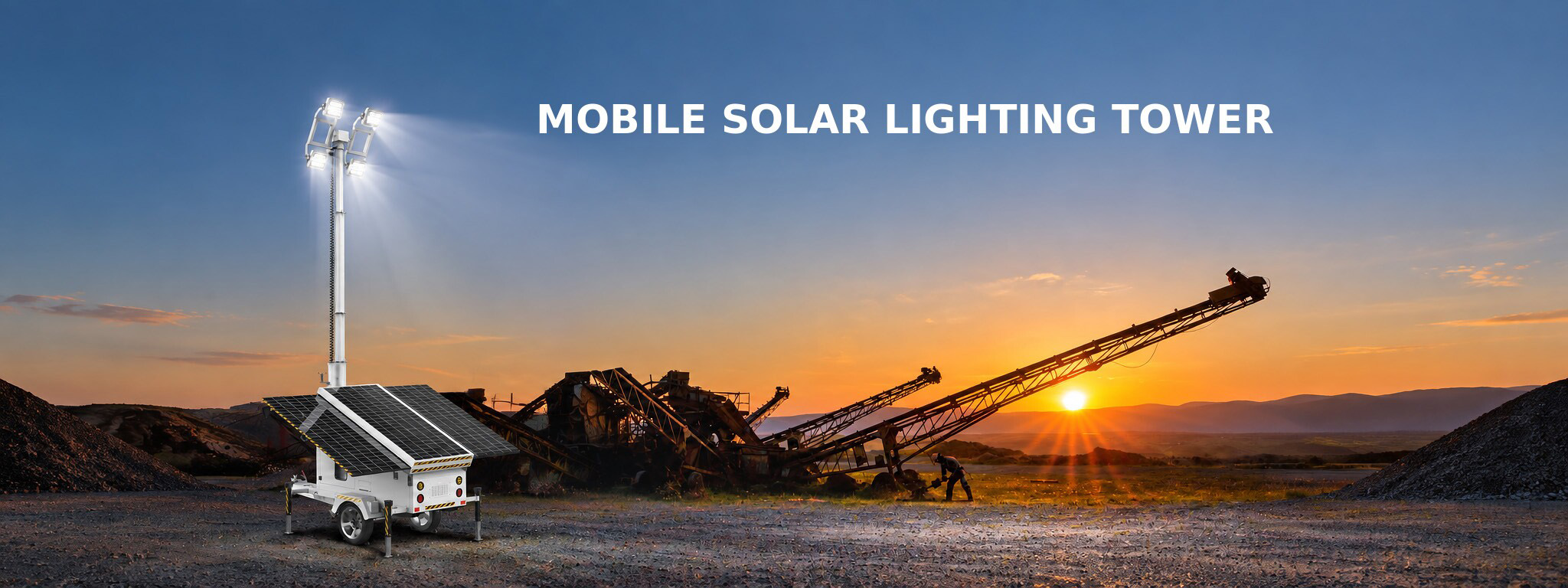 Mobile Solar Lighting Tower