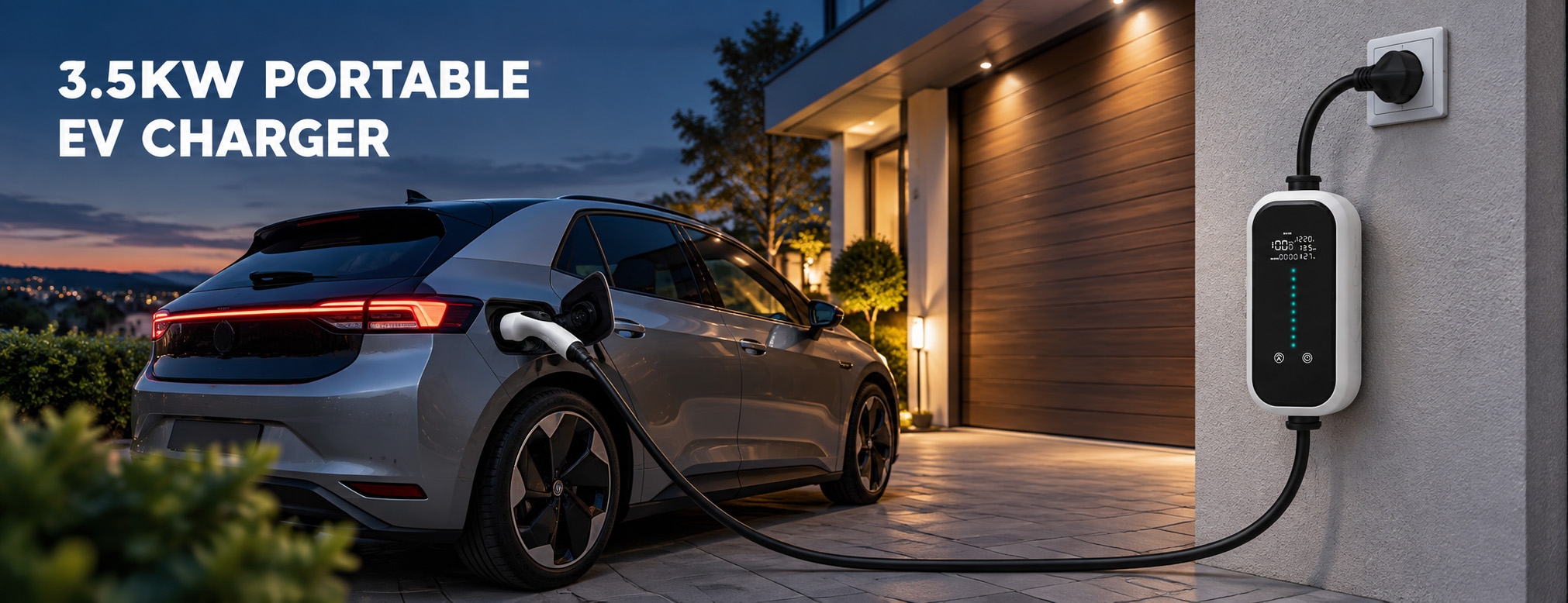 3.5kW Portable EV Charger