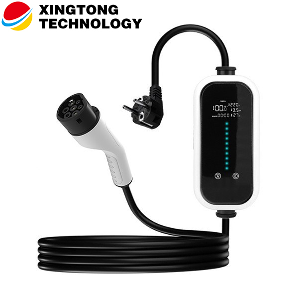 Portable EV Charger with Type 2 Connector