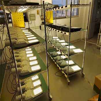 Inspection And Testing For LED Street Lighting Luminaire