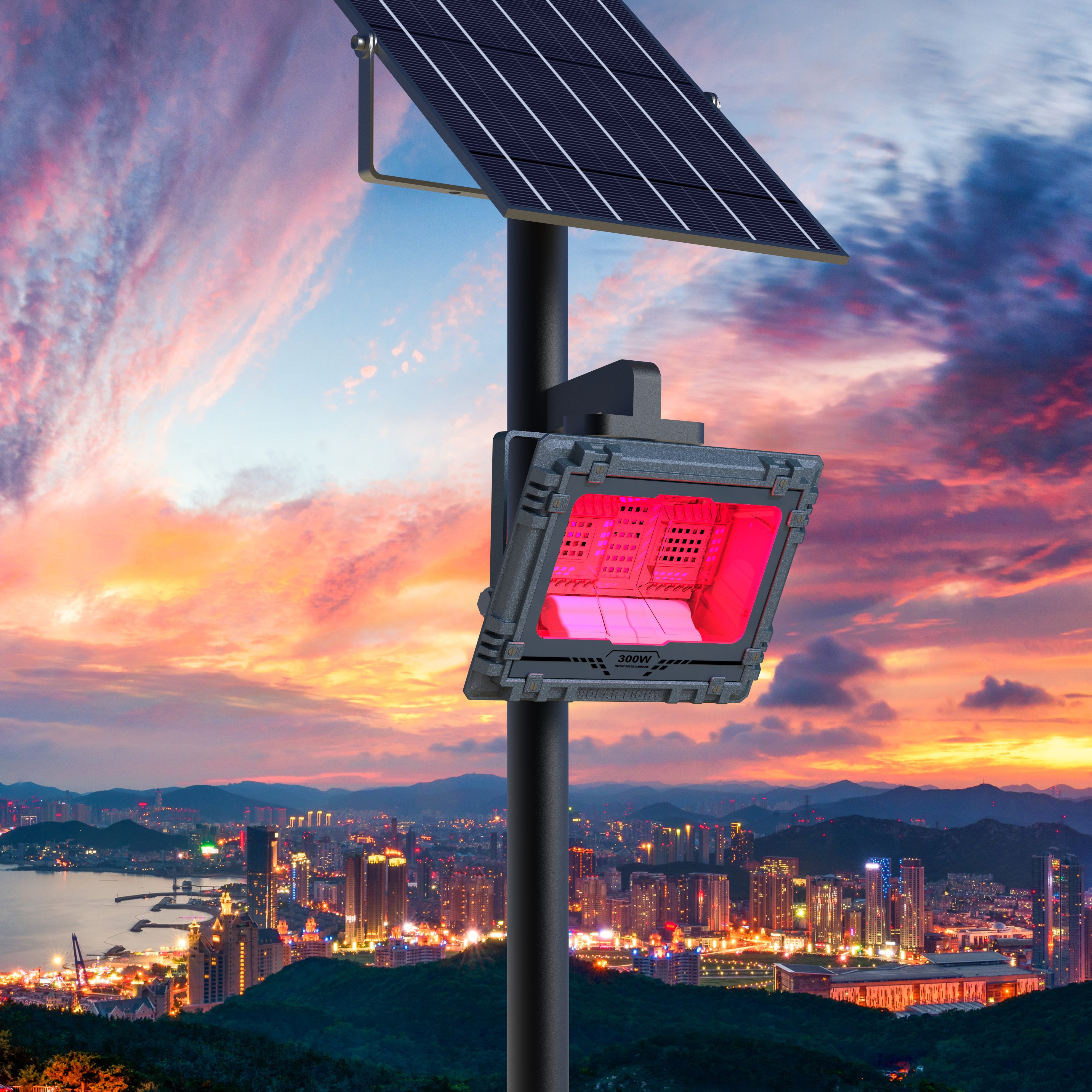 Good News: Congratulations To The Export Of Xingtong Technology Solar RGB Flood Light To Europe