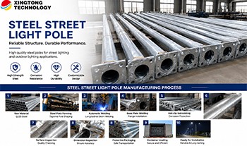 How Are Steel Street Light Poles Manufactured? A Guide to Pole Structure, Galvanizing and Quality Control
