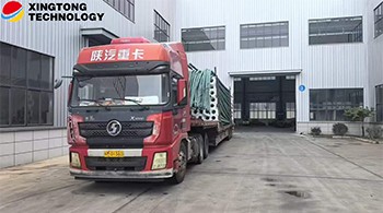 Another Truckload of Lighting Poles Shipped from Anhui Xingtong Technology