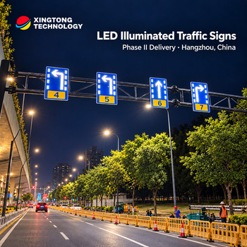 Anhui Xingtong Technology Completes Phase II LED Traffic Sign Delivery in Hangzhou