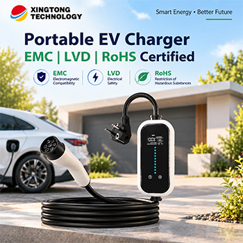 Anhui Xingtong Technology Obtains EMC, LVD and RoHS Certifications for Portable EV Chargers