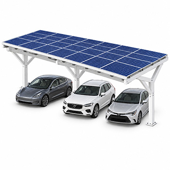 Commercial Solar Carport System with Steel Structure